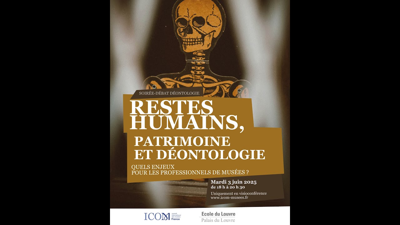 Restes humains, patrimoine et déontologie : quels enjeux pour les professionnels de musées ?