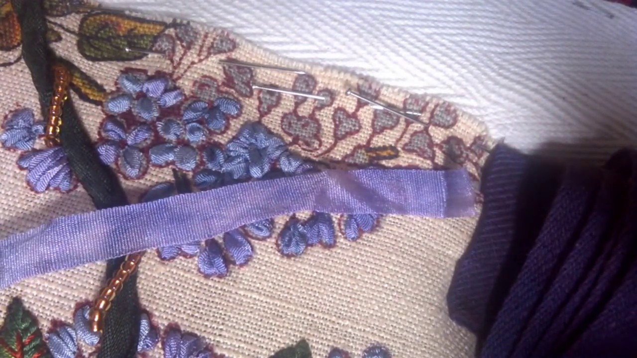 Conseils et Astuces - Broderie au ruban - Ruban froissé