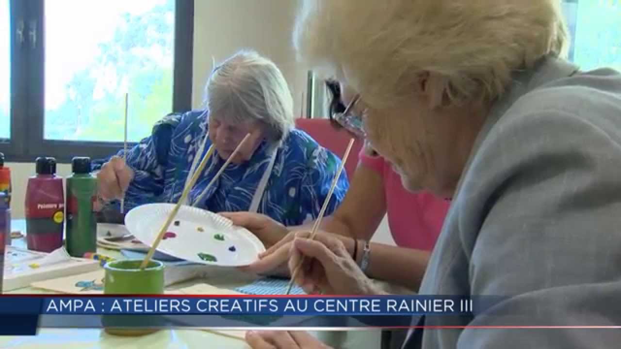 Ateliers créatifs au Centre Rainier III à Monaco