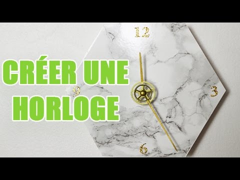 Créer une horloge vous-même - DIY avec youMAKEfashion
