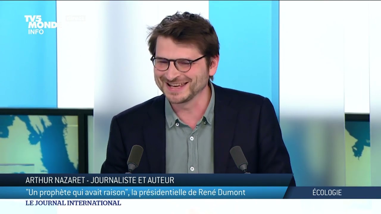 L'agronome français René Dumont par Arthur Nazaret