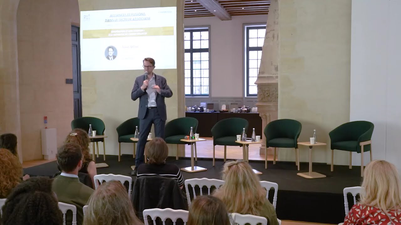 Conférence « Alliances et fusions dans le secteur associatif » mai 2025 – (Philanthro-Lab)
