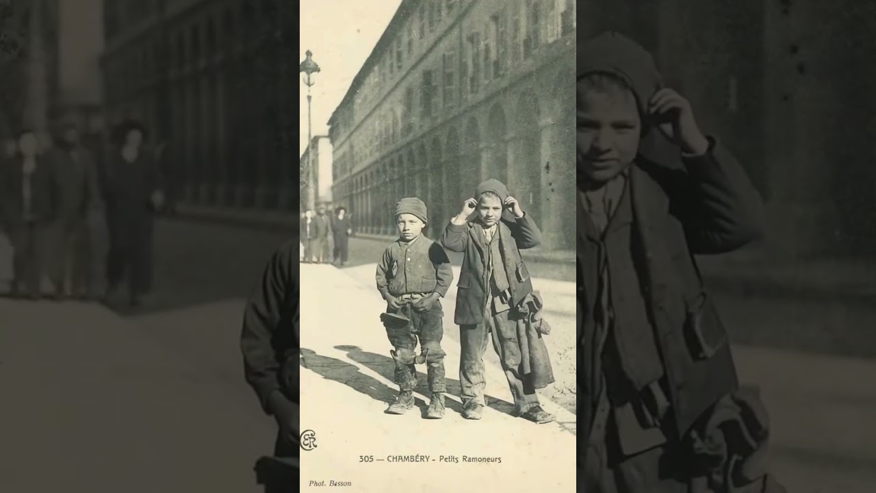CHAMBÉRY - Petits ramoneurs au début du 20ème siècle