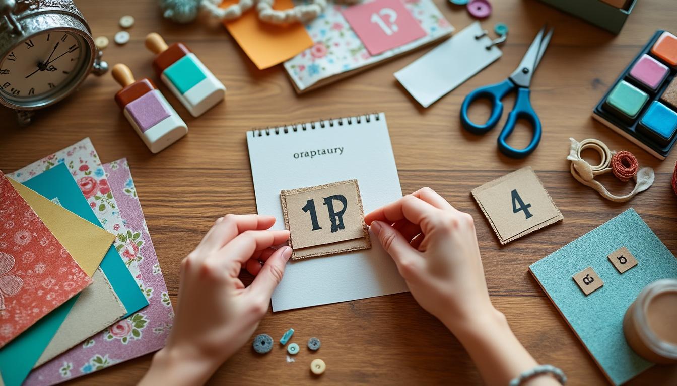 découvrez comment fabriquer un calendrier perpétuel en scrapbooking de manière simple et créative. suivez nos étapes faciles pour un projet personnalisé et durable.