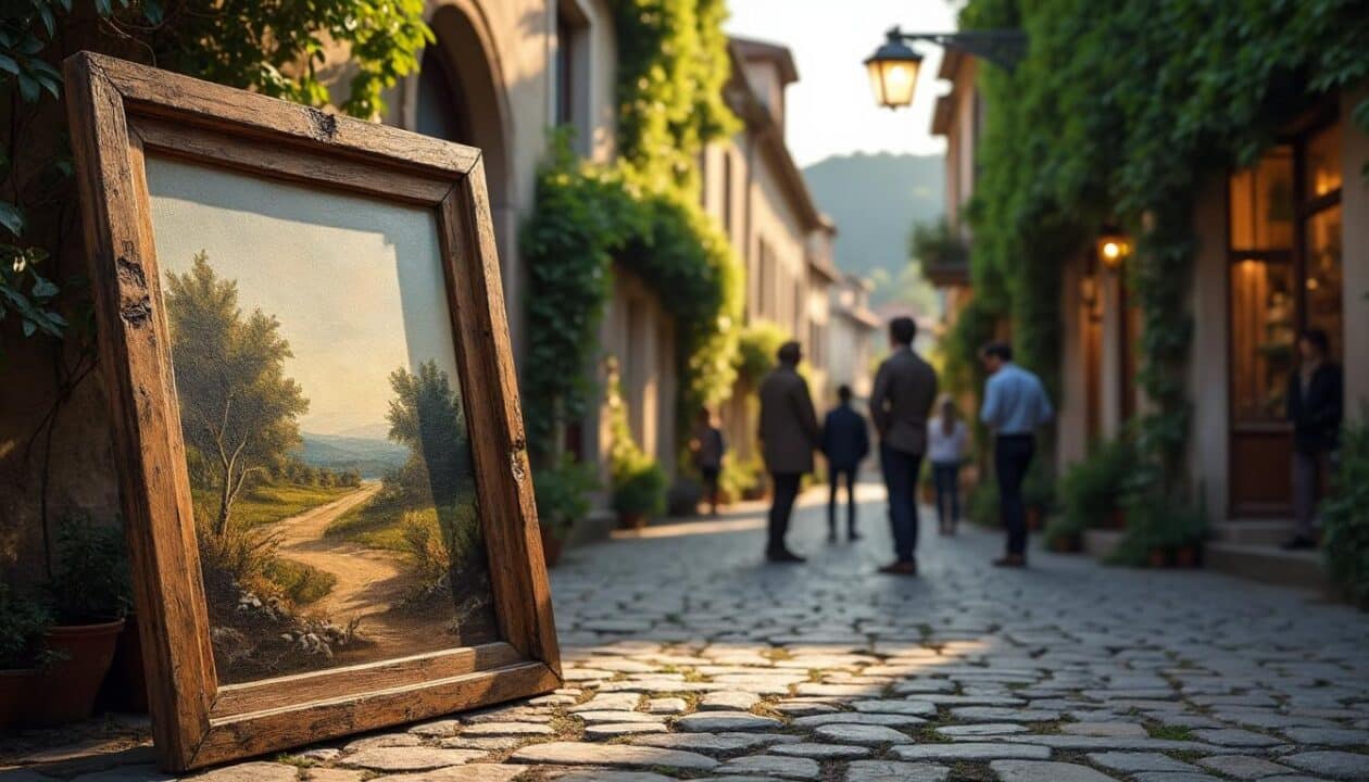 découvrez la redécouverte exceptionnelle d'une œuvre d'arthur le duc à torigni-sur-vire lors de la 18e édition de la rue du livre, un événement culturel incontournable.