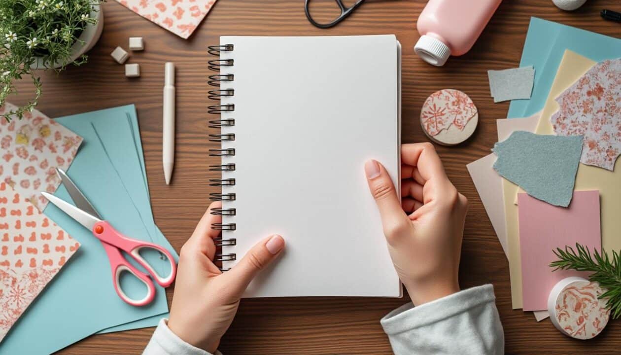 découvrez comment personnaliser facilement un carnet en utilisant du papier décoratif pour créer un style unique et original qui reflète votre personnalité.