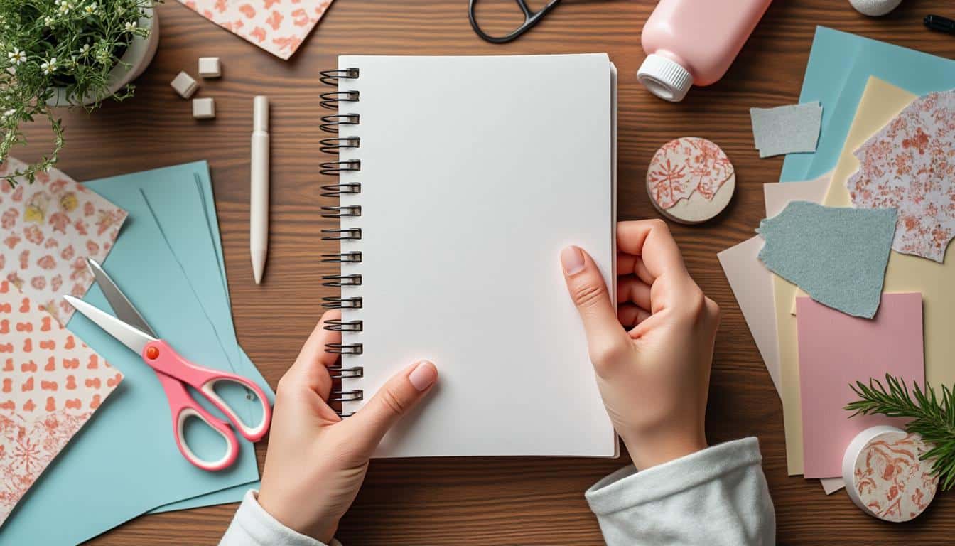 découvrez comment personnaliser facilement un carnet en utilisant du papier décoratif pour créer un style unique et original qui reflète votre personnalité.